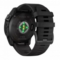 Смарт-часы Garmin Fenix 7X Pro Sapphire Solar Carbon G. DLC Tit. with Black Band (010-02778-10/11/54) UA