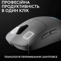 LOGITECH G PRO 2 LIGHTSPEED Wireless Gaming Mouse - WHITE (910-007302)