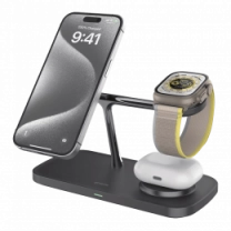 Бездротовий ЗП Proove Magnetic Field Pro 3 in 1 Qi2