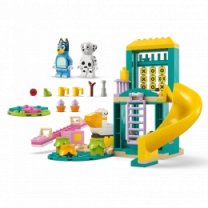 Конструктор LEGO Bluey Веселье с Блуи и Хлоей на игровой площадке