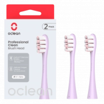 Насадка для зубной електрощетки Oclean P1C13 P02 Professional Clean Brush Head Purple (2 шт) (697081