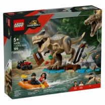Конструктор LEGO Jurassic World Побег по реке от тираннозавра