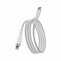 Кабель Benks D47 Type-C to Lighting White 1m (27W)