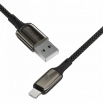 Кабель Proove Dense Metal USB to Lightning 2.4A (1m) (black)