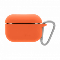 Чехол Blueo Liquid Silicone Case для AirPods Pro with Carbine Papaya