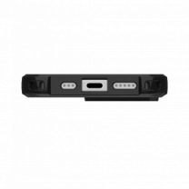 Чохол UAG для iPhone 17, Pathfinder Clear MagSafe, Ash/Black