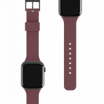 Ремешок UAG [U] для Apple Watch 45/44/42 [U] Dot Silicone, Aubergine