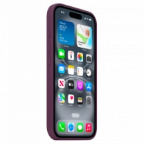 Чохол iPhone 16 Plus Silicone Case with MagSafe - Plum (MYYD3)