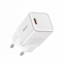 Адаптер Baseus GaN3 Fast Charger 30W Type-C White (CCGN010102)