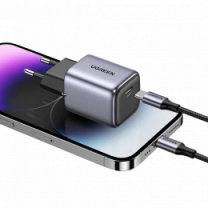 Зарядное устройство Native Union Fast GaN PD 35W Dual USB-C White (FAST-PD35-WHT-EU)