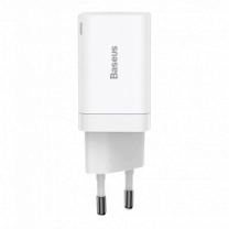 Адаптер Baseus Super Si Pro Quick Charger Type-C+USB 30W White (CCSUPP-E02)
