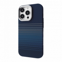 Чохол Proove Gleam Case with Magnetic Ring iPhone 16 Pro Max (blue stripes)