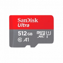 Карта пам’яті SanDisk Ultra microSDXC 512GB UHS-I 10 + SD адаптер (SDSQUAC-512G-GN6MA)