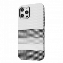 Чехол Proove Gleam Case with Magnetic Ring iPhone 12 Pro Max (white borders)