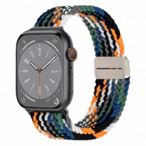 Ремінець Wiwu для Apple Watch 42/44/45/49mm Braided Nylon magnetic watch band Multi color