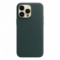 Чохол шкіряний iPhone 14 Pro Max Leather Case with MagSafe Forest Green (MPPN3)