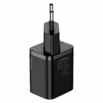 Адаптер Baseus Super Si Quick Charger IC 30W EU Black (CCSUP-J01)