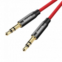 Кабель AUX Baseus Yiven M30 1m Red/Black (CAM30-B91)