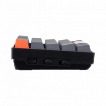 Клавиатура механическая Keychron K6 68Key, Gateron G Pro Red, Hot-swap, BT/USB-A, EN/UKR, RGB, чорний