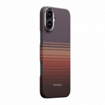 Чехол Pitaka Tactile Woven Sunset for iPhone 16 (KI1601U)