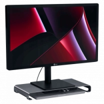 Satechi Aluminum USB-C Monitor Stand Hub XL Space Gray (ST-UCSHXLM)