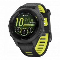 Смарт-годинник Garmin Forerunner 265S Black Bezel and Case w. Black/Amp Yellow S. Band (010-02810-13) UA