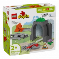 Конструктор LEGO DUPLO Town Дополнительный набор. Железнодорожный туннель и пути