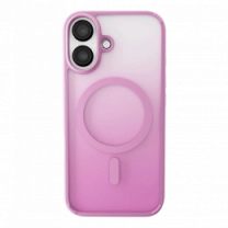 Чохол Puro Cover in TPU "GRADIENT" with Magsafe, iPhone 16, pink PUIPC1661GRADROSE