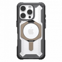 Чехол UAG для iPhone 16 Pro Max, Plasma XTE MagSafe, Ash/Titanium (114475113136)