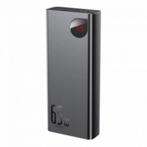 Доп батерея Baseus Adaman Metal Digital Display 20000mAh 65W Black (PPIMDA-D01)