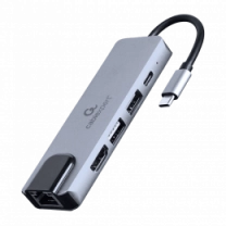 Адаптер Cablexpert A-CM-COMBO5-04, USB Type-C 5-в-1