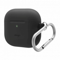 Чехол Elago Silicone Hang Black for Airpods 4rd Gen (EAP4SC-HANG-BK)