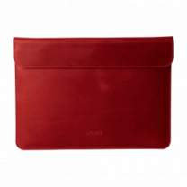 Кожаный чехол INCARNE Klouz MacBook Air 13" 2018-2022 красный