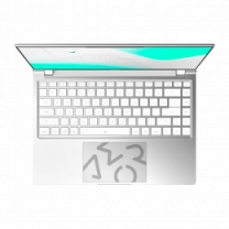 Ноутбук 14" Gigabyte AERO 14/Intel i7-13700H/16GB/1TB SSD/RTX4050-6/W11/Silver