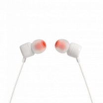 Навушники з мікрофоном JBL Tune 110 White (JBLT110WHT)