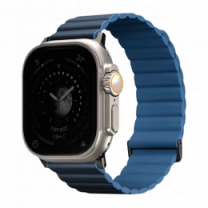 Ремешок Uniq Revix Premium для Apple Watch 49 | 45 | 44 | 42 mm prussian-mist blue (UNIQ-45MM-REVPPRUMBLU)