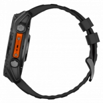 Спортивний годинник Garmin Fenix 8 51mm AMOLED Slate Gray with Black Silicone Band (010-02905-00) UA