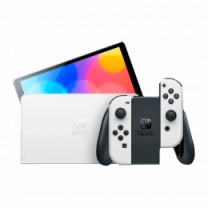 Портативна ігрова приставка Nintendo Switch OLED with White Joy-Con (045496453435)