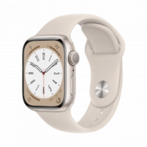 Смарт-часы Apple Watch Series 8 41mm Starlight Aluminum Case with Sport Band (MNP63)