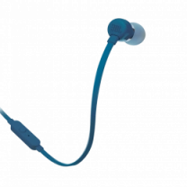 Навушники з мікрофоном JBL Tune 110 Blue (JBLT110BLU)