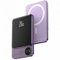 Бездротовий Power Bank 20W 5000mah (Purple)