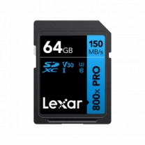 Карта пам’яті SDXC LEXAR 64GB UHS-I (LSD0800P064G-BNNNG)