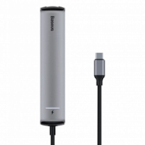 Хаб Baseus Mechanical Eye 6 in 1 (CAHUB-J0G)