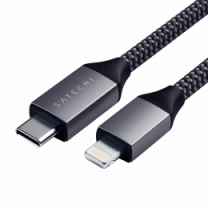 Satechi USB-C to Lightning Cable Space Gray (1.8 m) (ST-TCL18M)