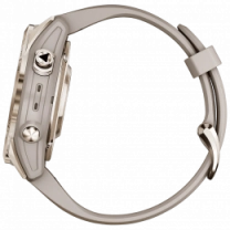Garmin Fenix ​​7S Pro Sapphire Solar Soft Gold w. Light Sand Band (010-02776-14/15)