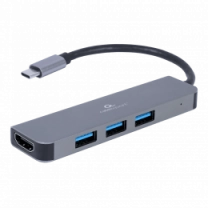 Адаптер Cablexpert A-CM-COMBO2-01, USB Type-C 2-в-1