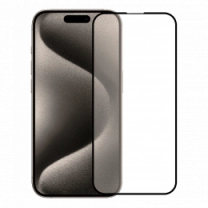 Защитное стекло Blueo 2.5D Silk Full Cover HD Glass for iPhone 15 Pro