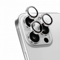 Захисне скло на камеру Keephone KP-SPL-002 iPhone 16 Pro/16 Pro Max White Titanium (KPCACL16PMWT)