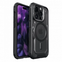 Чохол Laut Crystal MATTER для iPhone 15 Pro MagSafe Black(L_IP23B_CM4_BK)