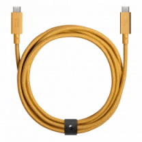 Кабель Native Union Belt Cable USB-C to USB-C Pro 240W Kraft (2.4 m) (BELT-PRO2-KFT-NP)
